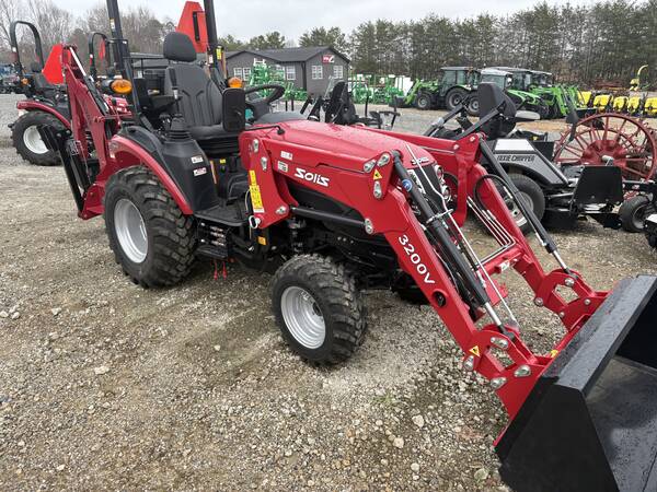 Solis H24+ Tractor + Backhoe