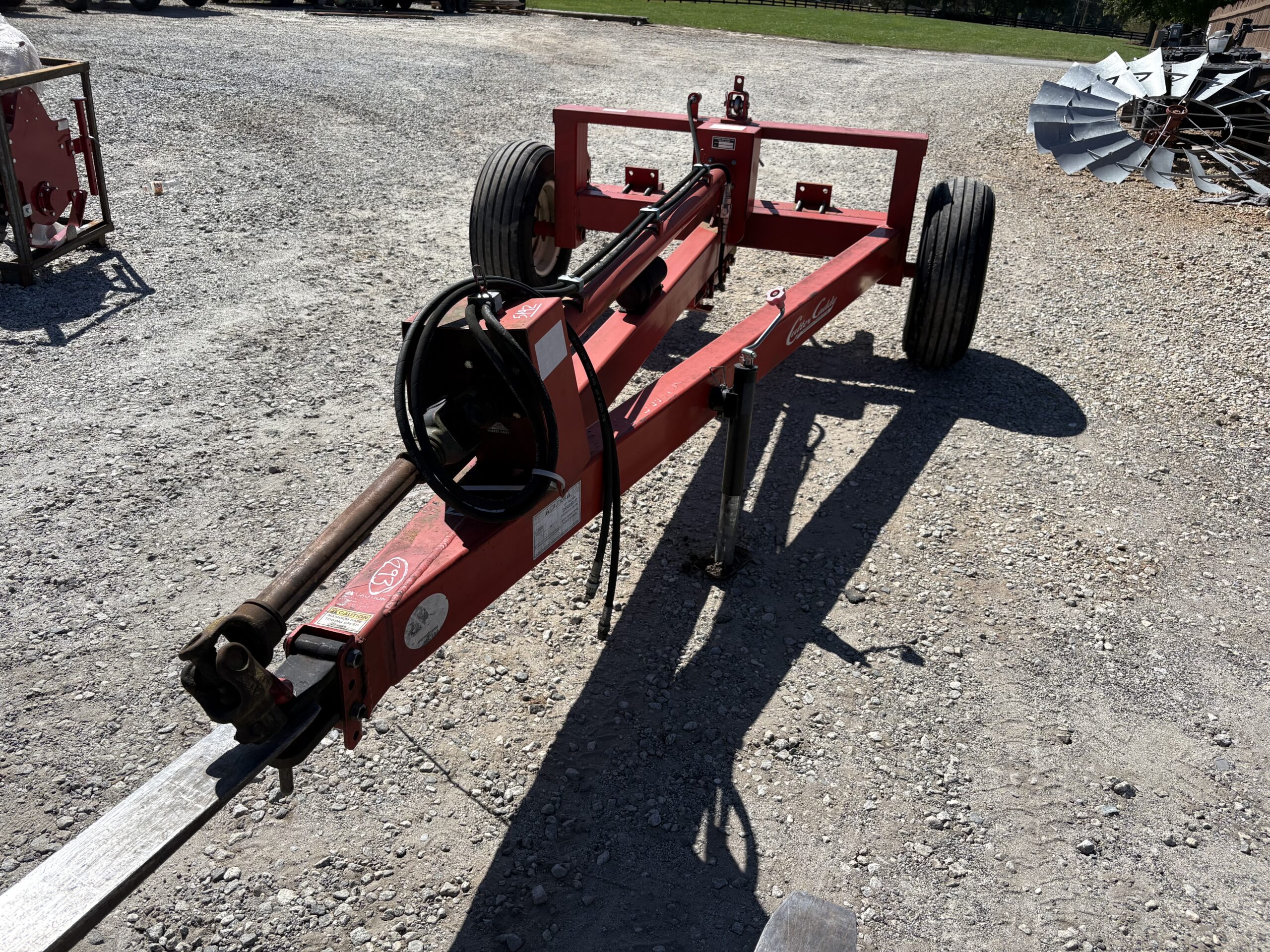 Disk Mower Caddy